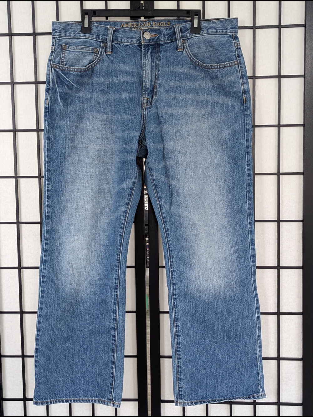 AEO 36x30 Men’s Blue Straight Leg Jeans, NWOT